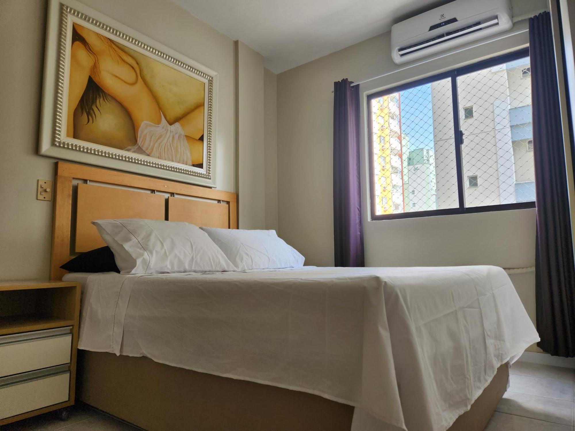 2 Quartos A 200Mts Praia Central, Garagem, Churrasqueira, Wi-Fi 90 Mbps, Pet Friendly Balneário Camboriú 客房 照片